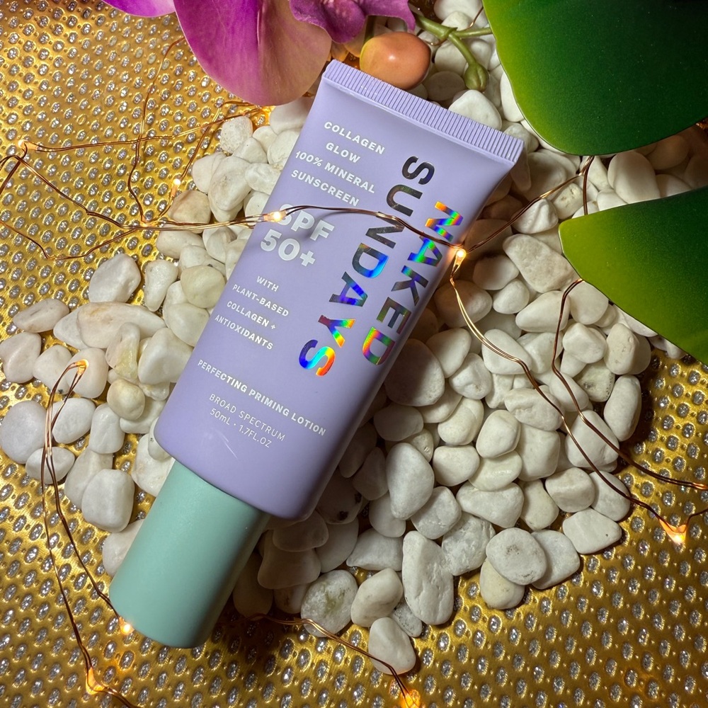 Naked Sundays Collagen Glow SPF 50+ Mineral Sunscreen $34 MSRP New/Sealed Exp 27